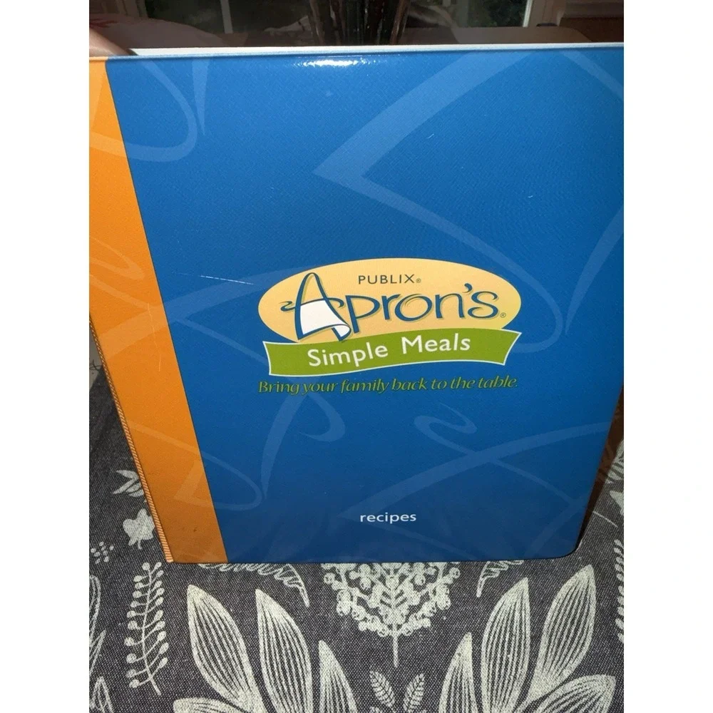 Publix‎ Aprons Simple Meals Recipe Cookbook 3 Ring Binder